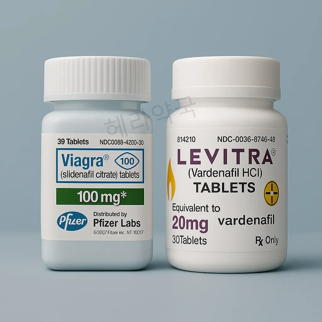 비아그라 30정 + 레비트라 30정 이미지 1