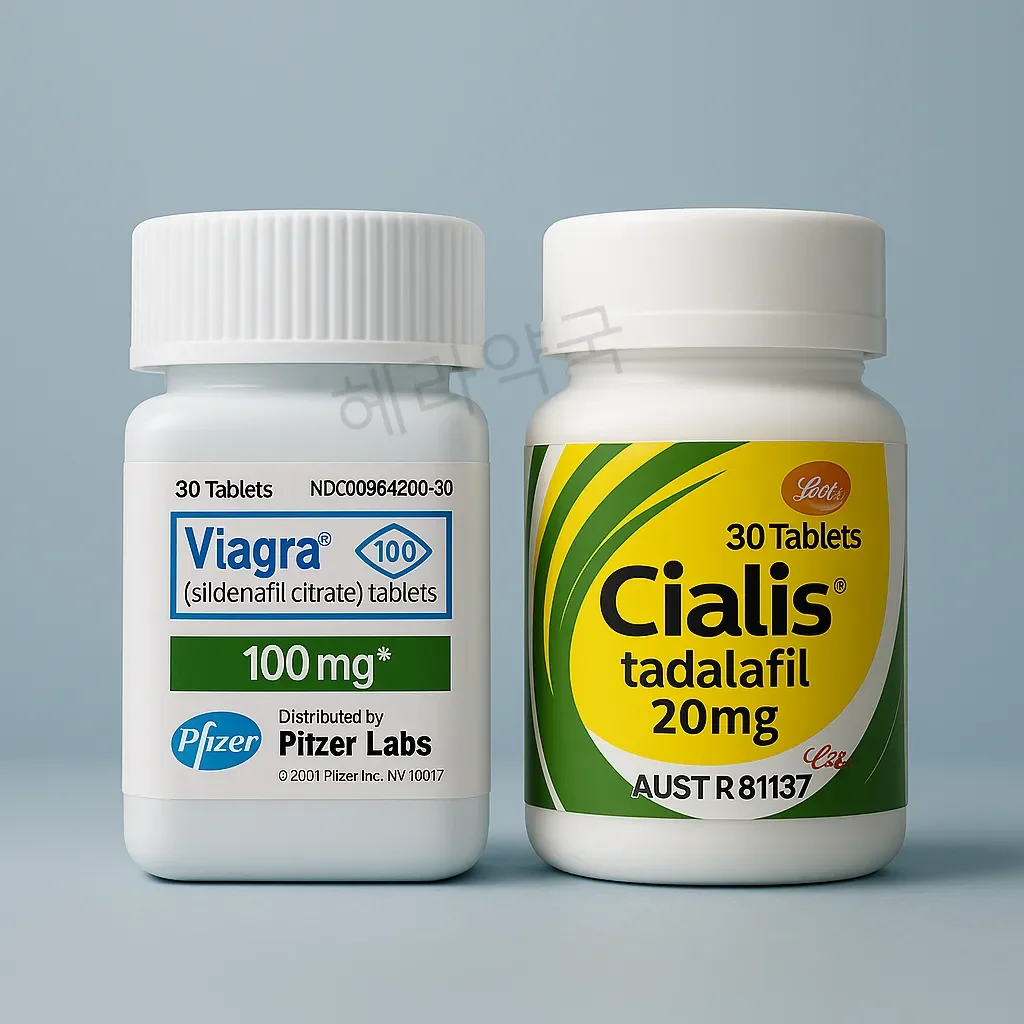 비아그라 30정 + 시알리스 30정